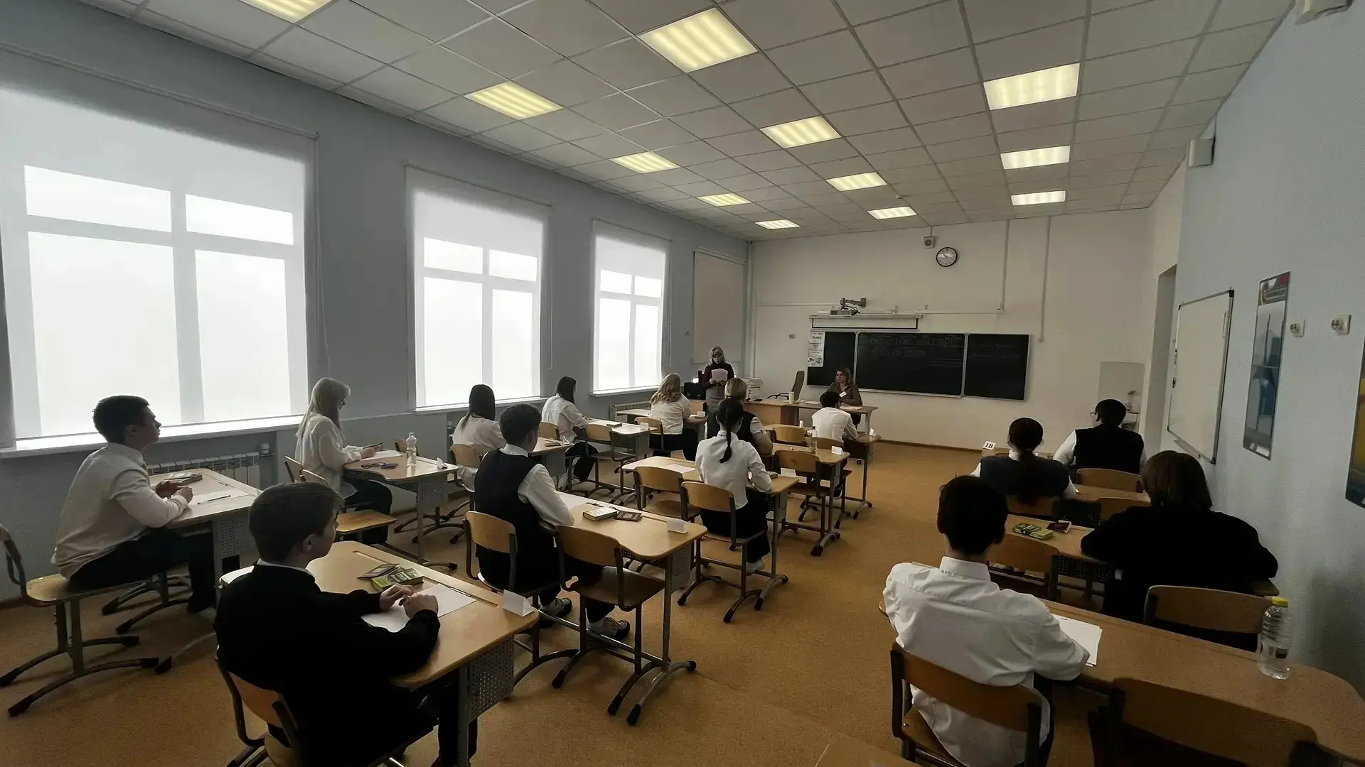 📚 Более 9 тысяч девятиклассников приняли участие в тренировочном экзамене по русскому языку    На пл