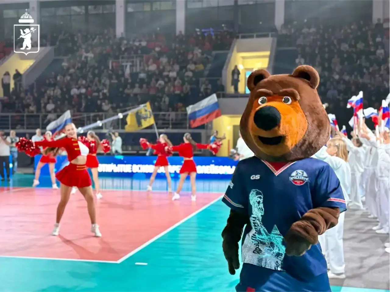 Основная арена волейбольного центра начала работу в Ярославле 🏐