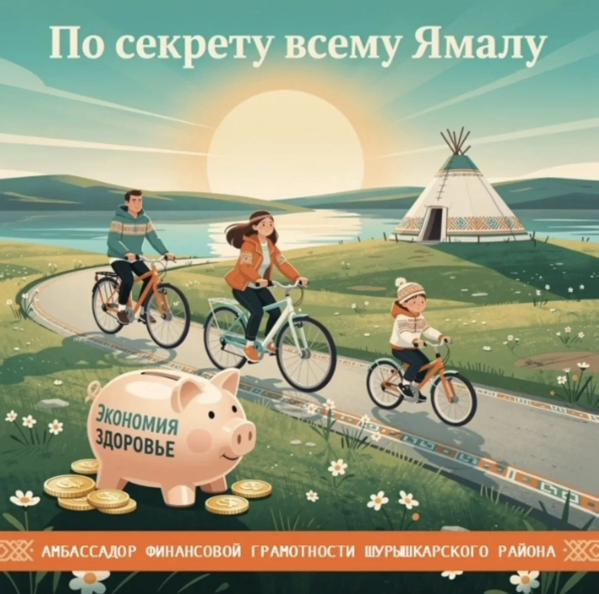 По секрету всему Ямалу! Чистый воздух — крепкий семейный бюджет! 
 
☀Село Мужи и Шурышкарский район 