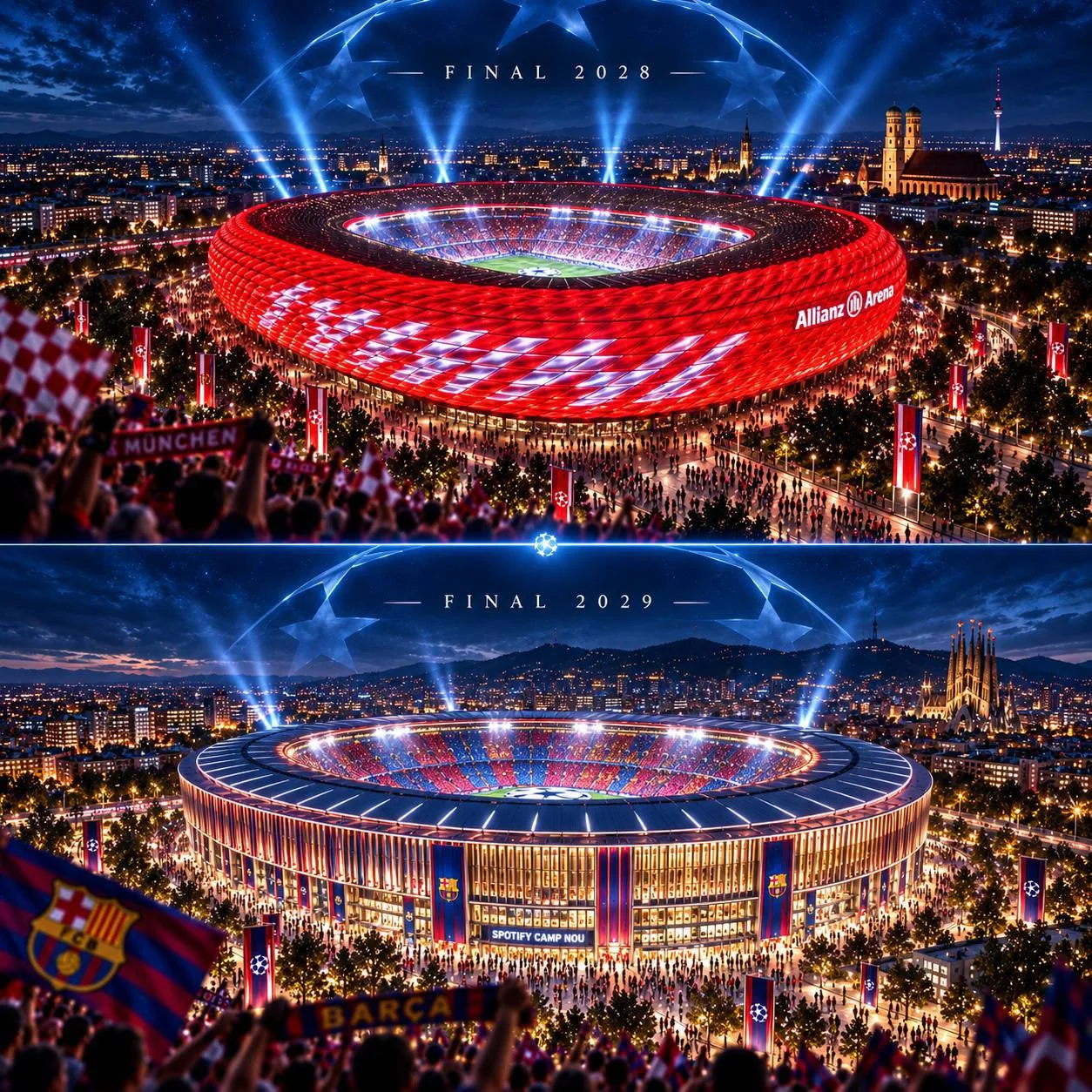 Финал Лиги Чемпионов 2029 пройдет на «Камп Ноу» - официально