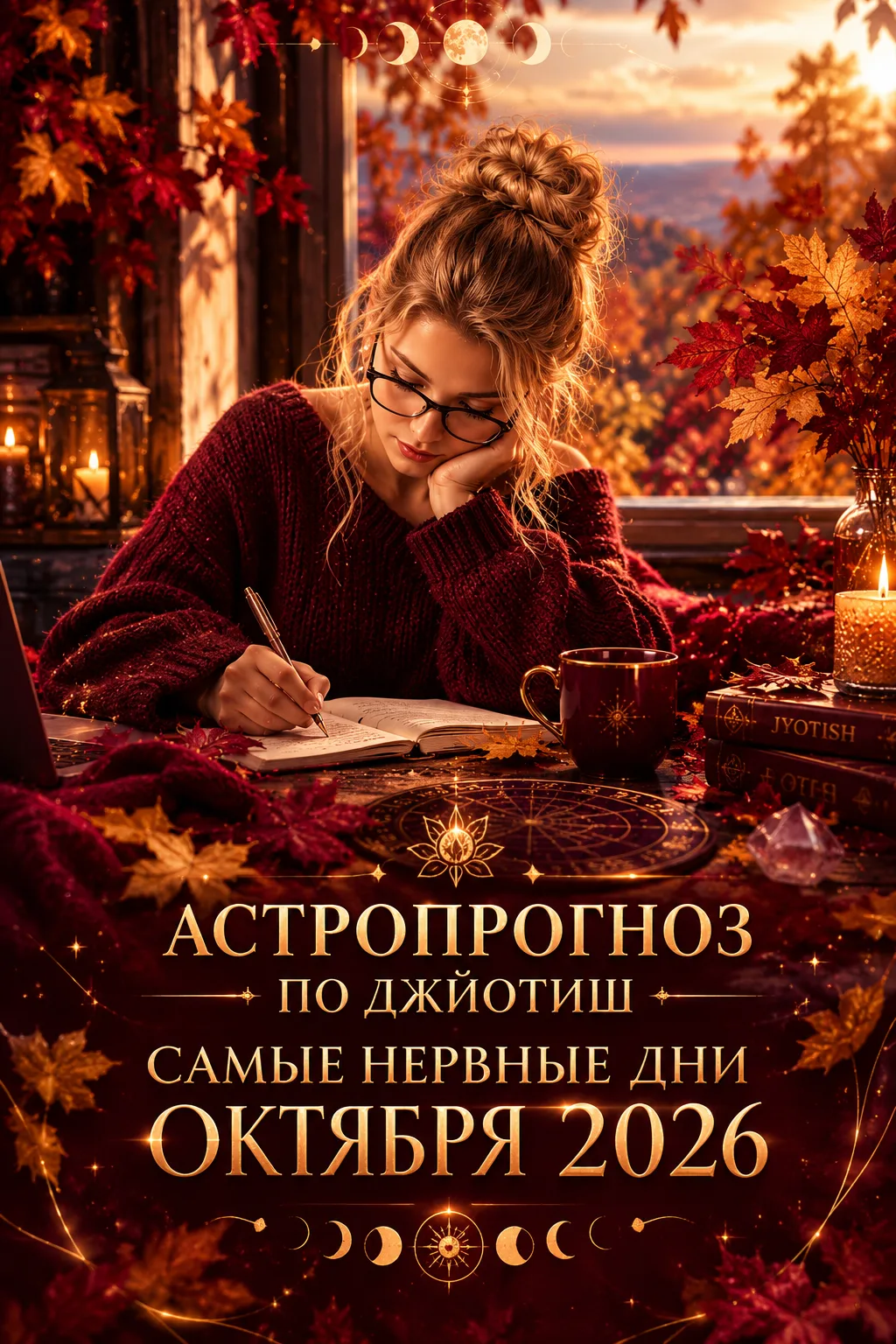 С 1 по 5 октября — самые нервные дни осени 🌑
