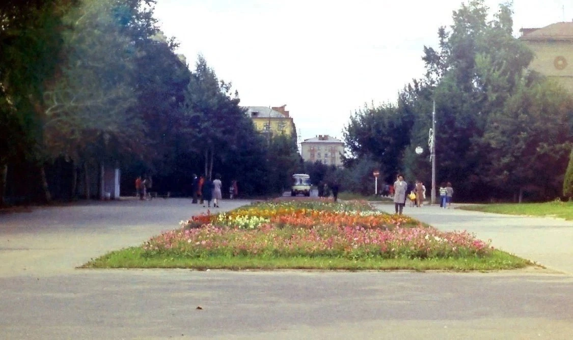 Перекресток улиц Пушкина и Маяковского