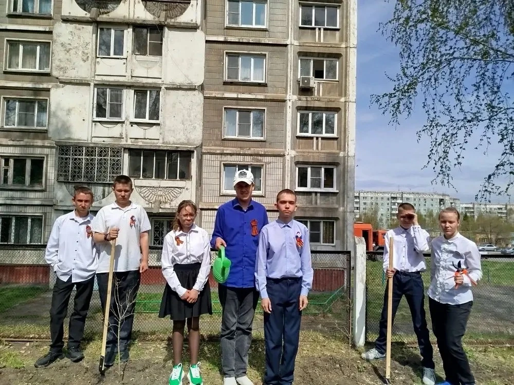 🌳 Наши обучающиеся присоединились к акции «Сад памяти»! 🌳