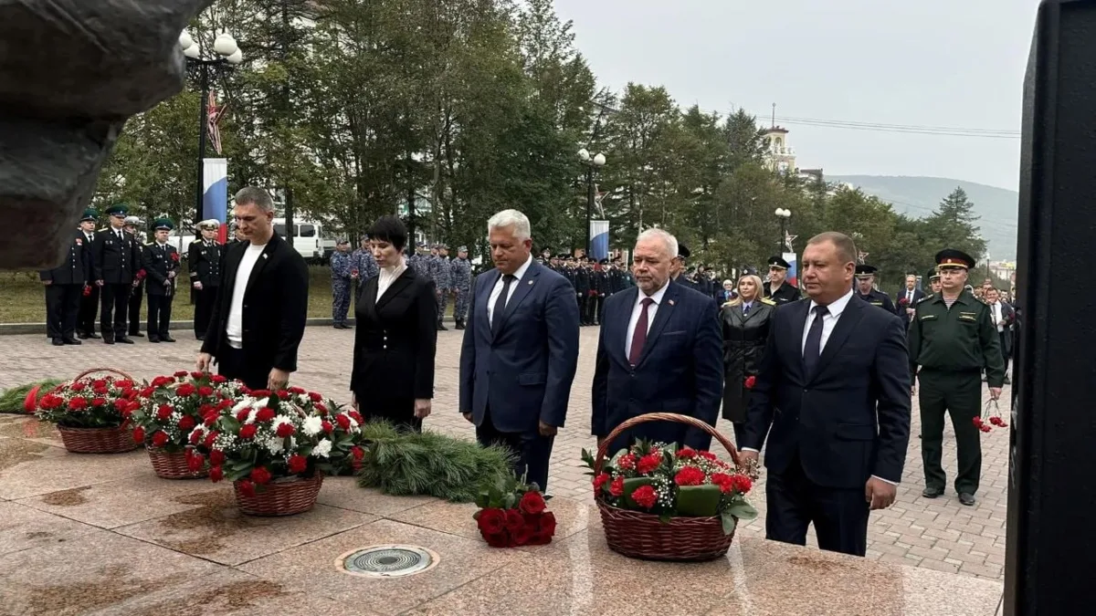 🕯️В Магадане почтили память павших в День окончания Второй мировой войны