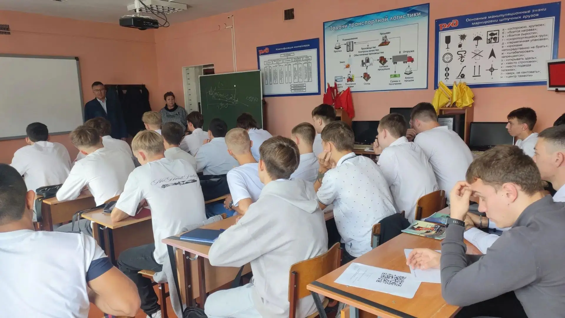 Будущее уже близко: выпускники ТЭПС-23Б встретились с представителем ВРК! 🛠️