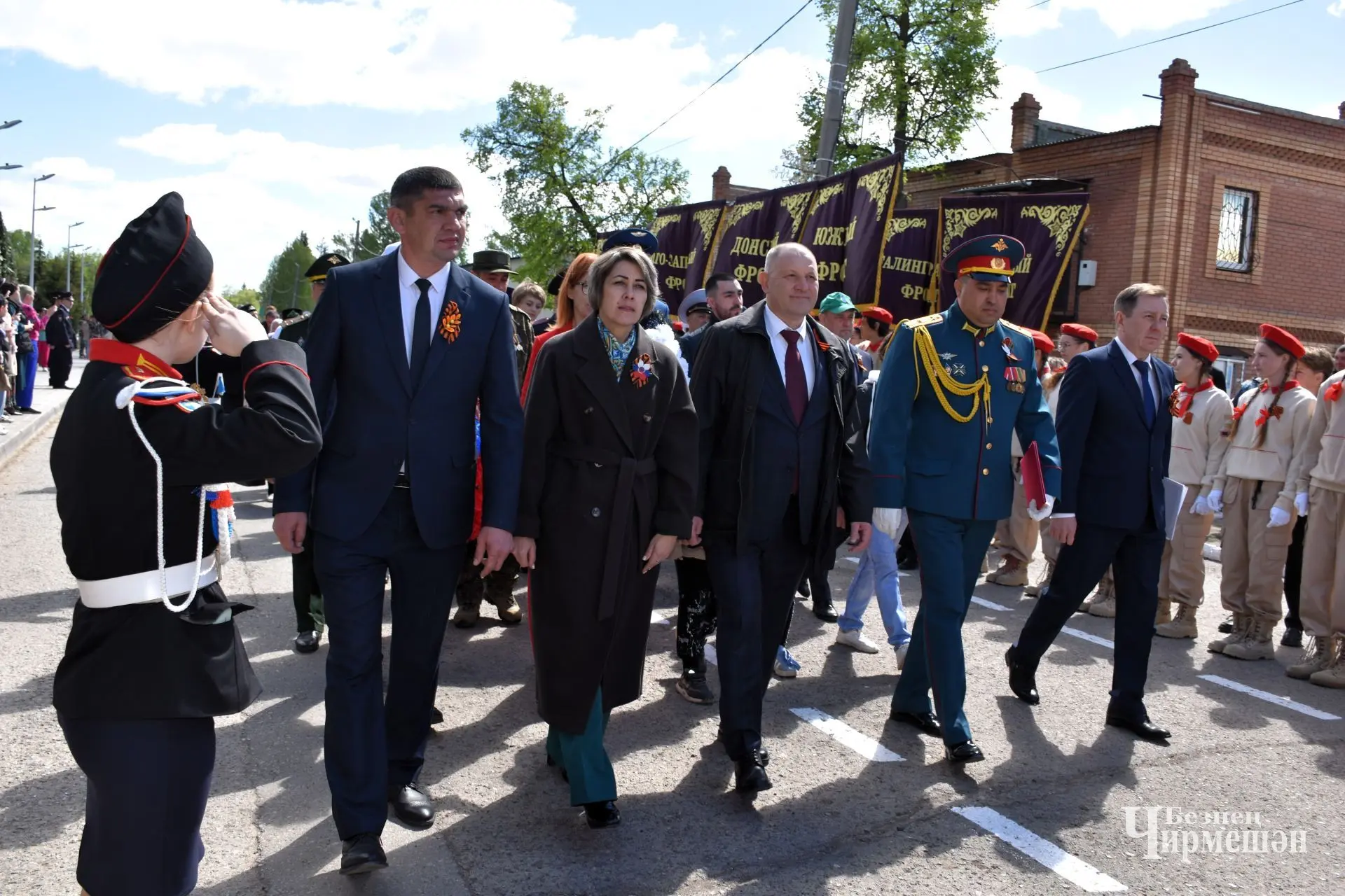 Рустам Нуриахметов вместе с тысячами земляков Черемшанского района принял участие в тор...