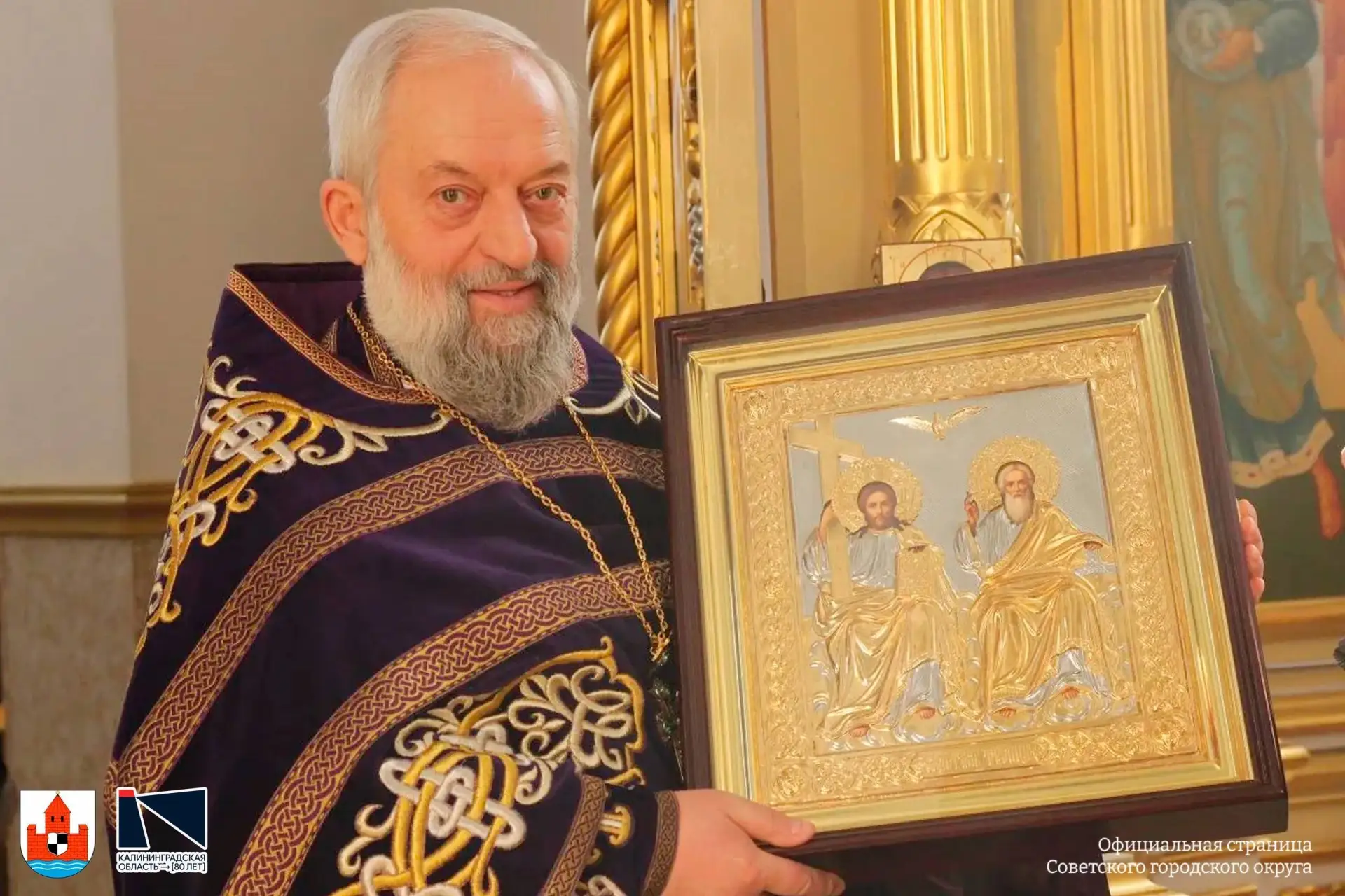 Протоиерей Никифор Мельник, благочинный Неманского округа Черняховской епархии, настоятель прихода х