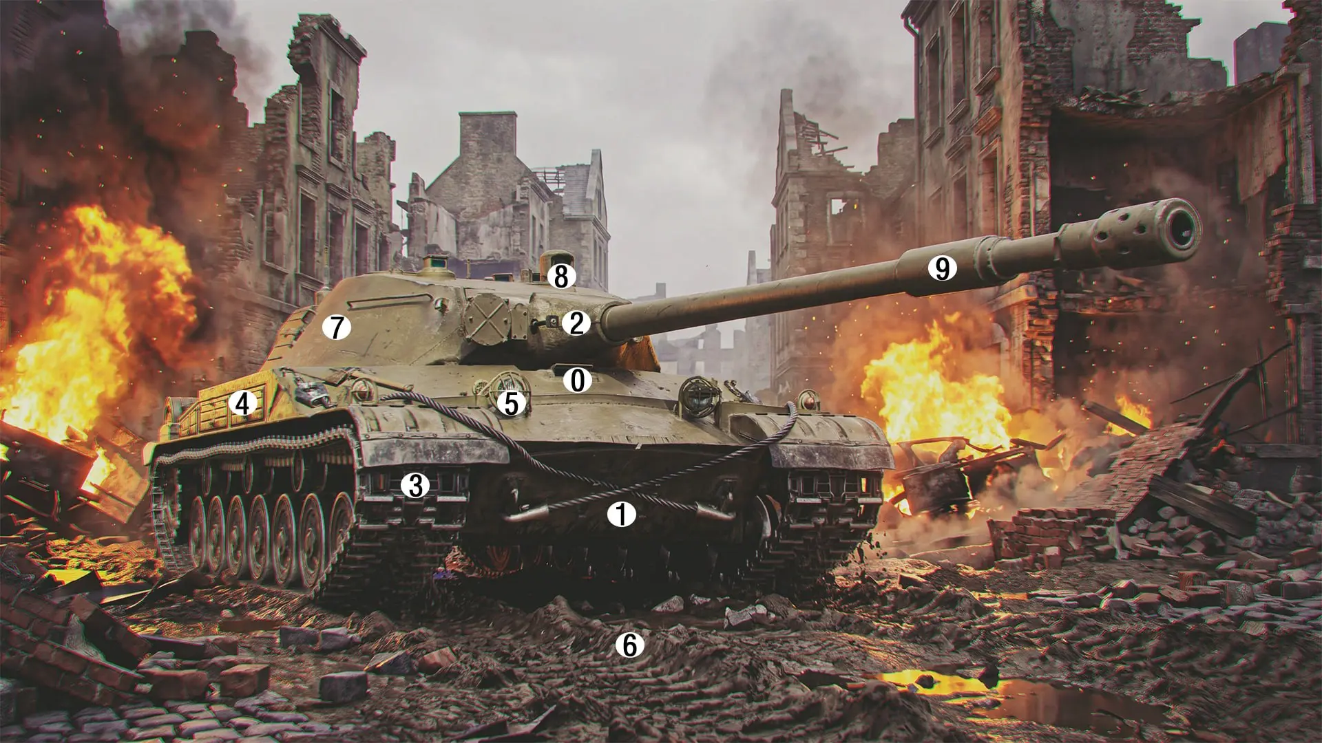 🇨🇿 Чешский тяжелый танк IX уровня TBT - цель сегодняшнего обстрела! Последняя цифра т...