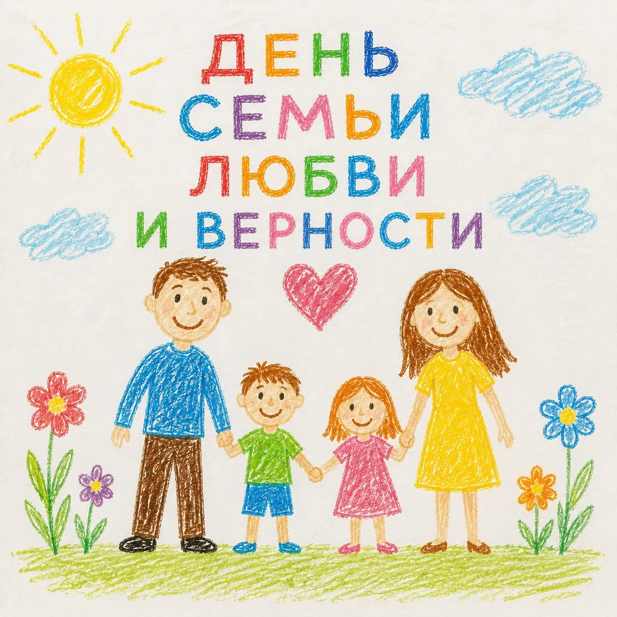День семьи любви и верности🧑‍🧑‍🧒