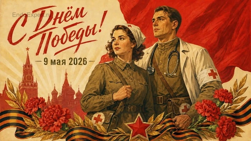 📢 Коллеги, друзья,
Поздравляем Вас с Днём Великой Победы.

9 мая 2026 года мы отмечаем 81-ю годовщи