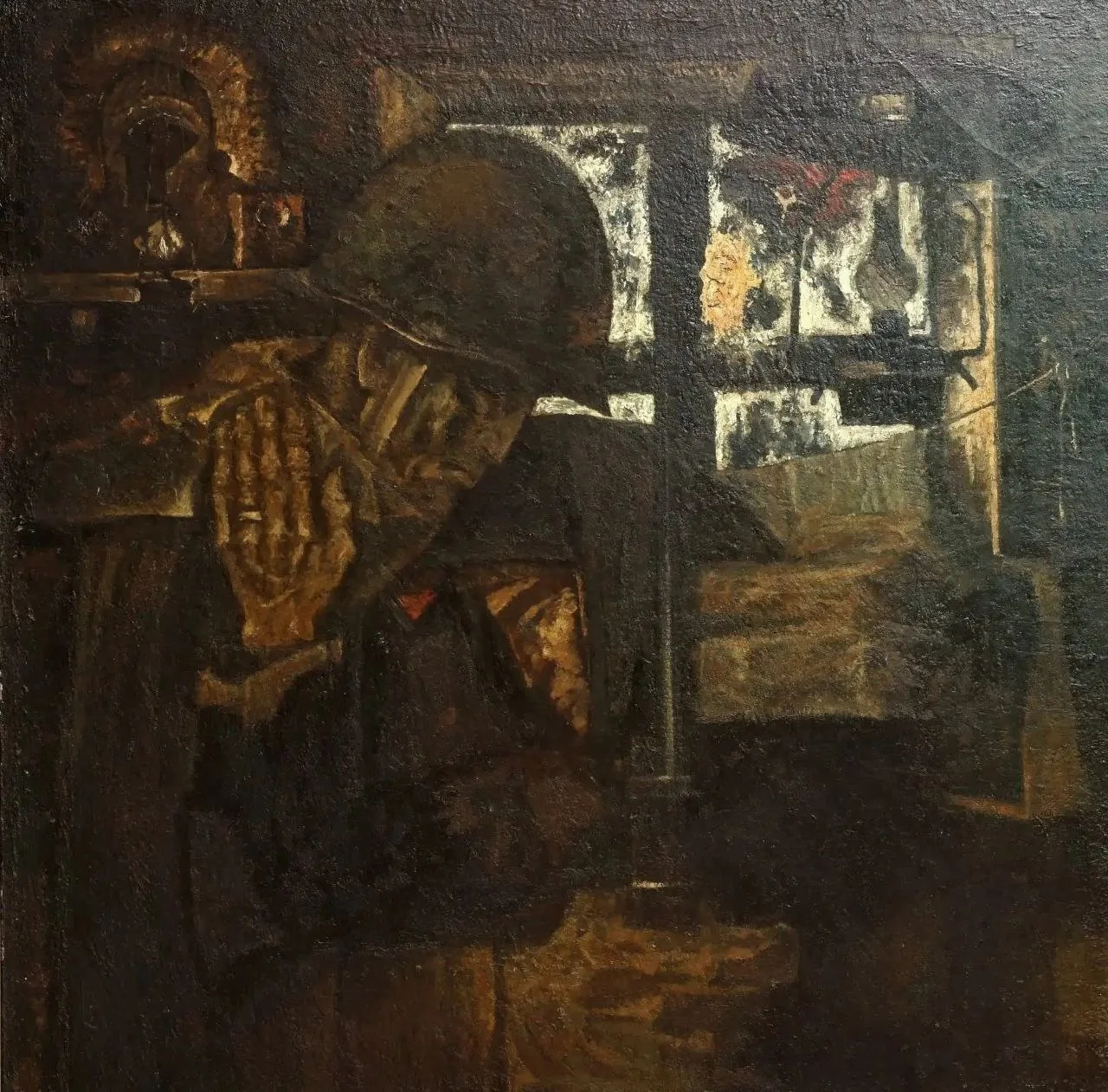 Николай Григорьевич Мартынов (1932-1992)
«1941» 1985 г.
Холст, масло

Приморская государственная кар