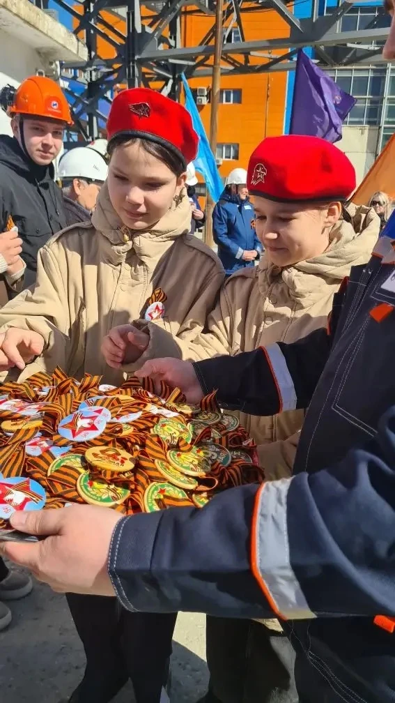 📝 6 мая воспитанники школьного театра «МИР» вместе с руководителем Молоновой А. С. приняли участие в
