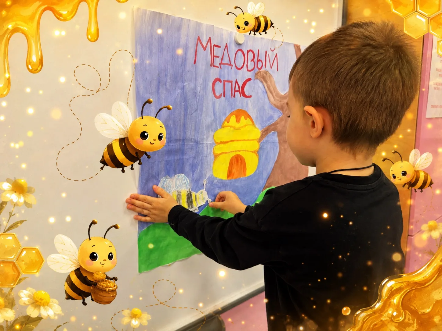 🍯🐝 Медовый Спас — праздник добра, тепла и народных традиций!🐝🍯