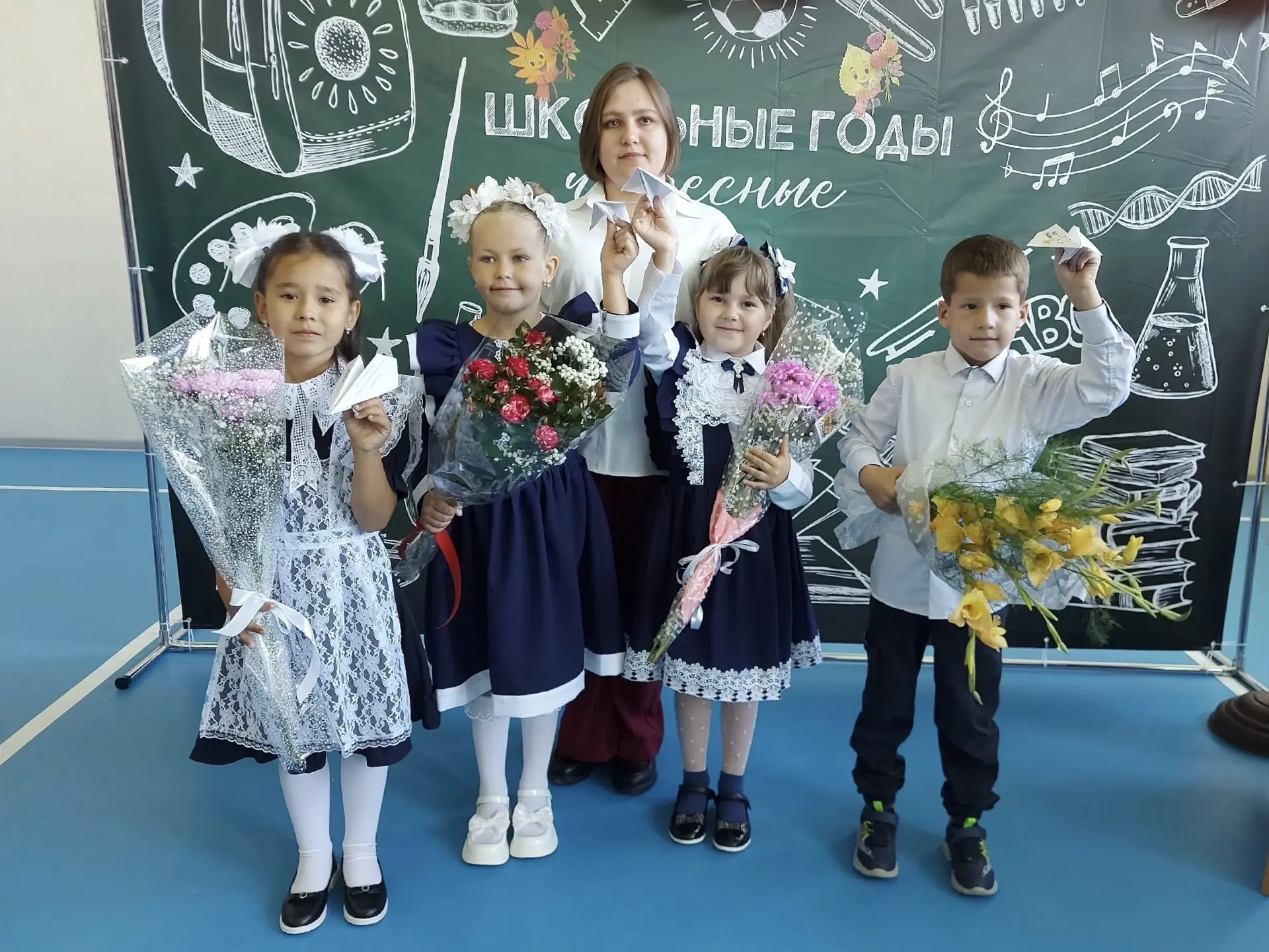 Пополнение в нашей школьной семье 💐