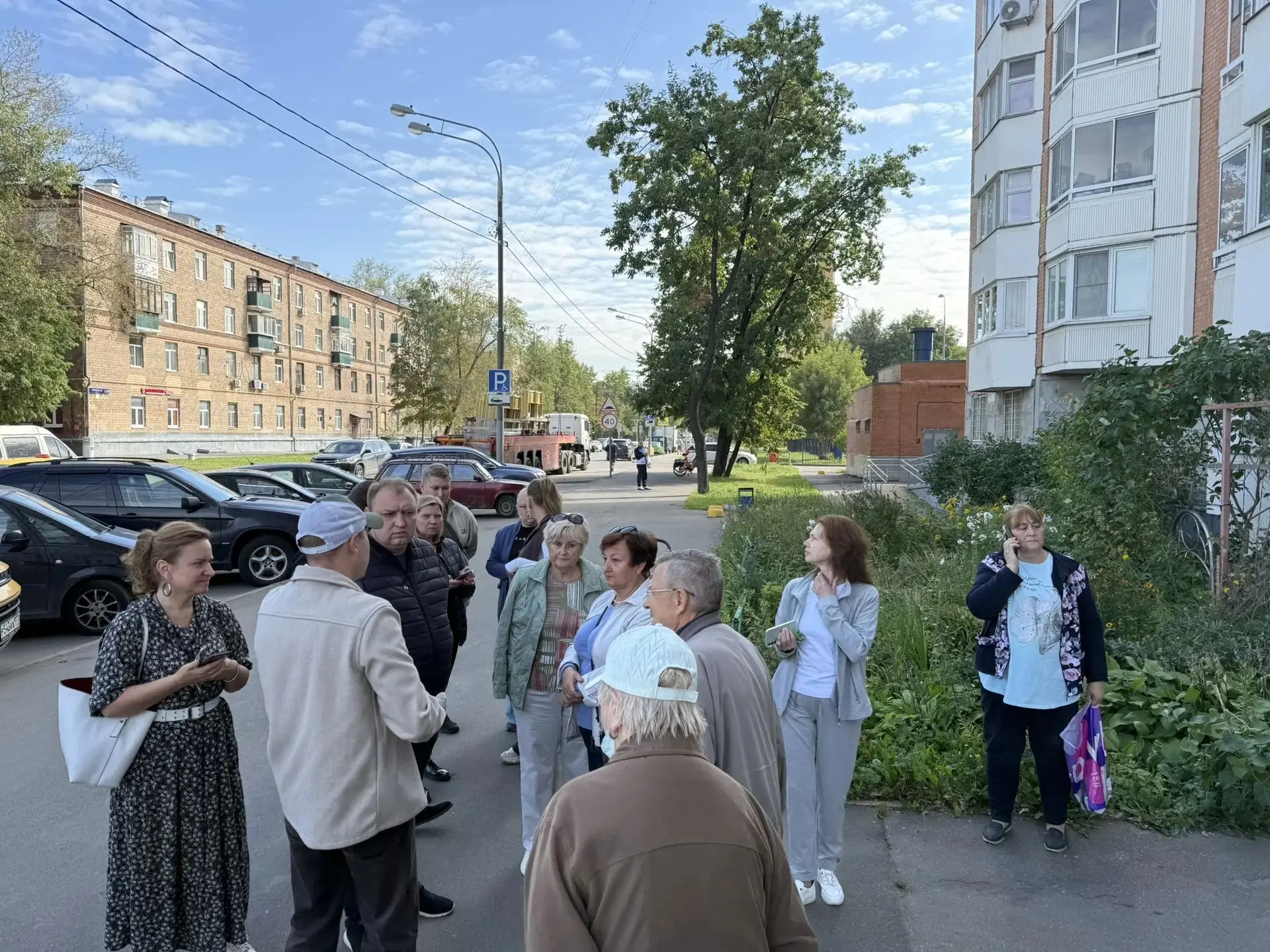 Сегодня состоялся обход первого заместителя главы управы Владимира Гайбута, совместно с...