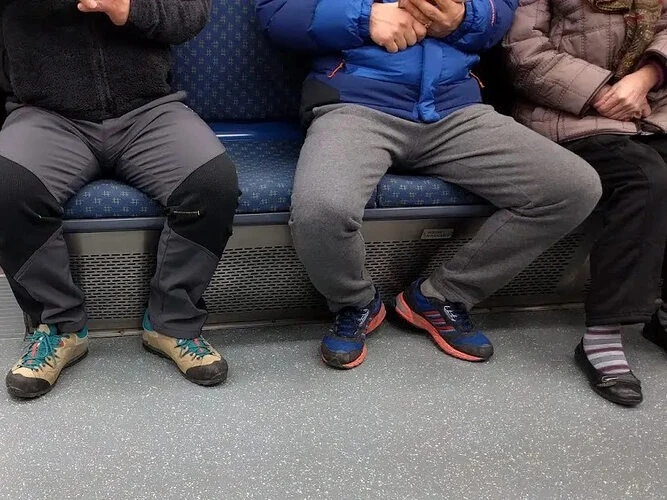 МЕНСПРЕНДИНГ (от англ. man — «мужчина» и spreading — «раздвигание», «распространение») ...