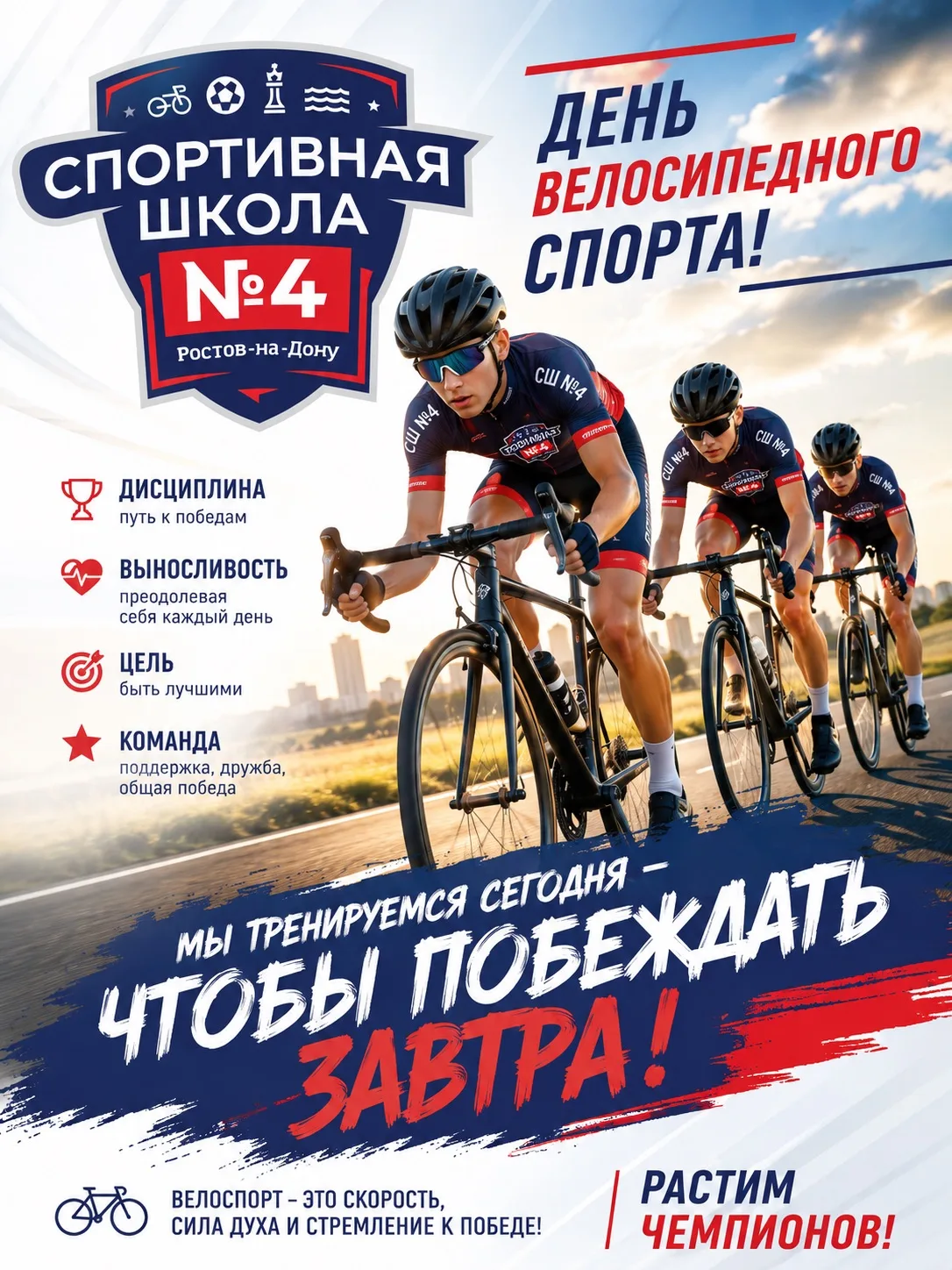 🚴‍♂️ С Днём велосипедного спорта! 🚴‍♀️

Сегодня отмечается День велосипедного спорта — одного из с