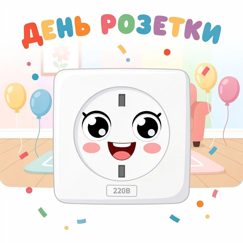 Что за полезный праздник — День розетки!