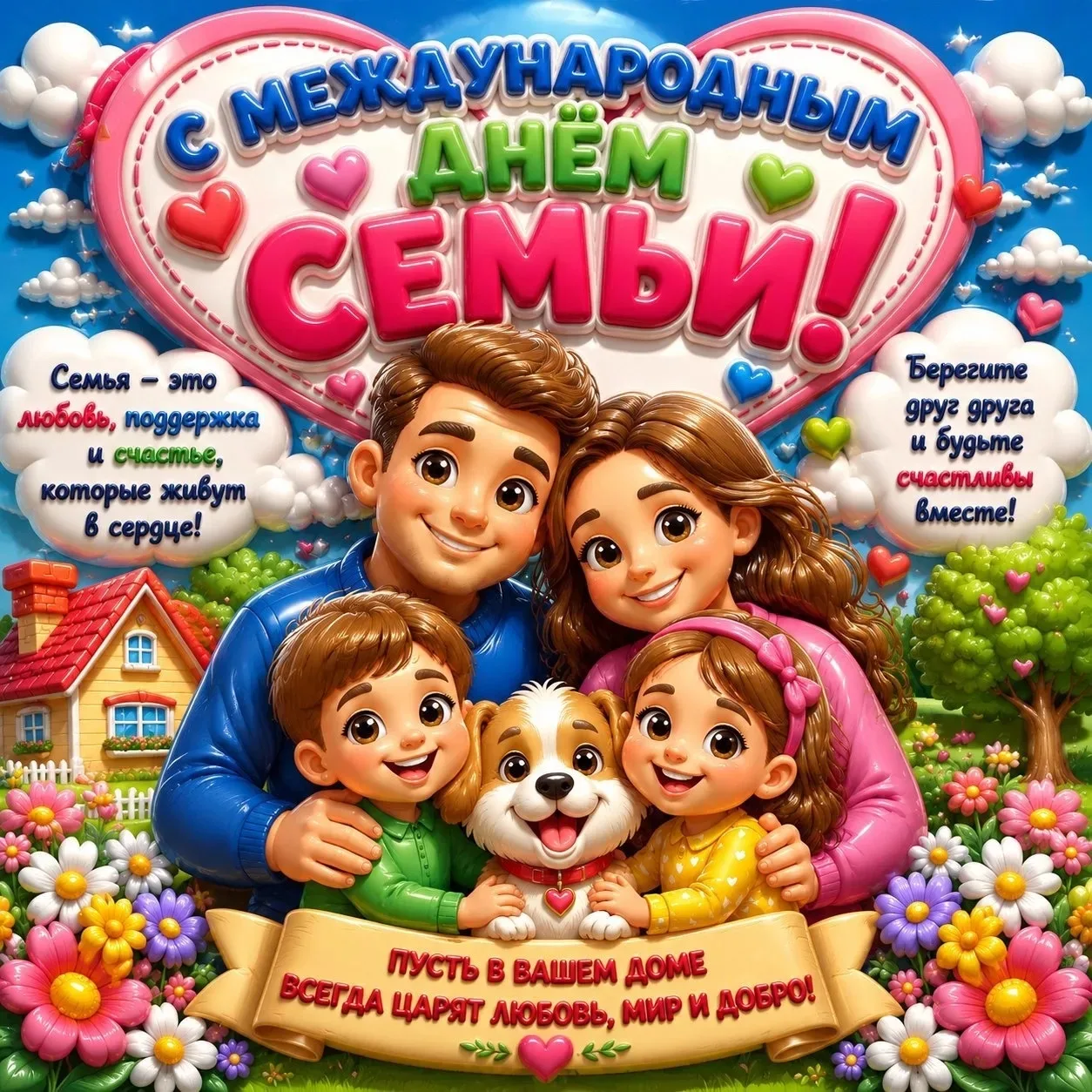 ☀️ С Международным днём семьи!