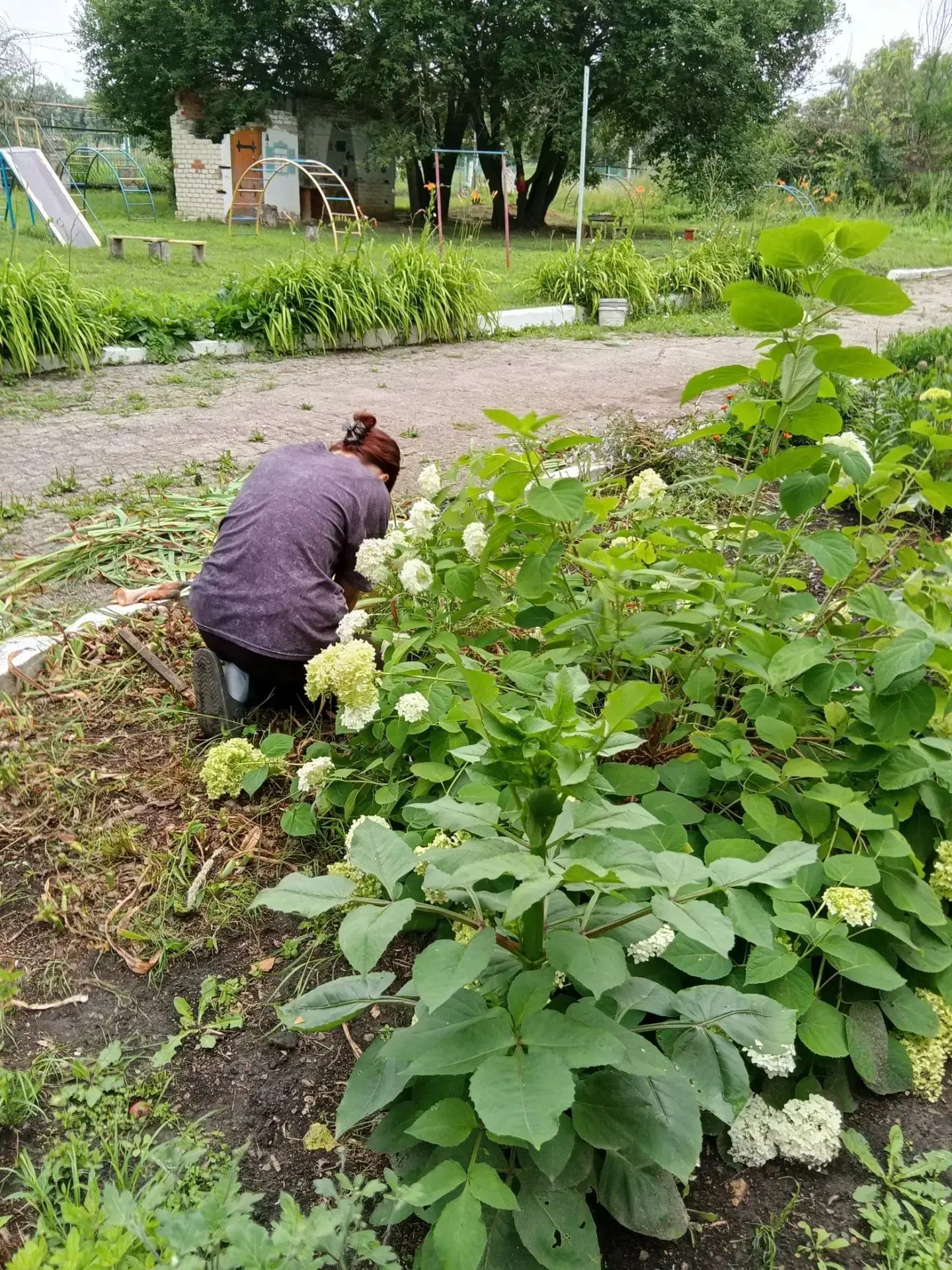 В детском саду с. Слепцовка прошёл санитарный день.