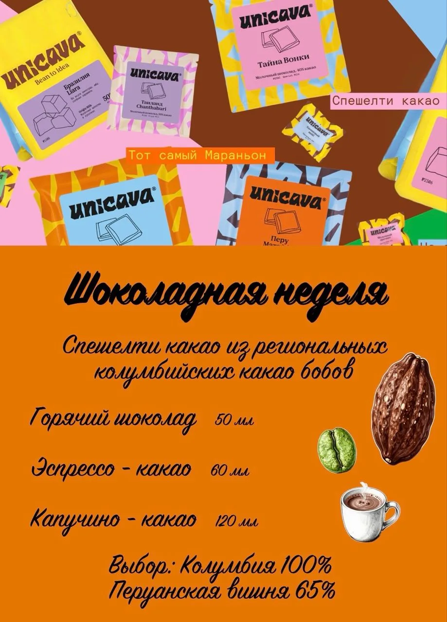 Шоколадная неделя. Начинаем 19 мая. В преддверии нашего дня рождения 22 мая - нам год.