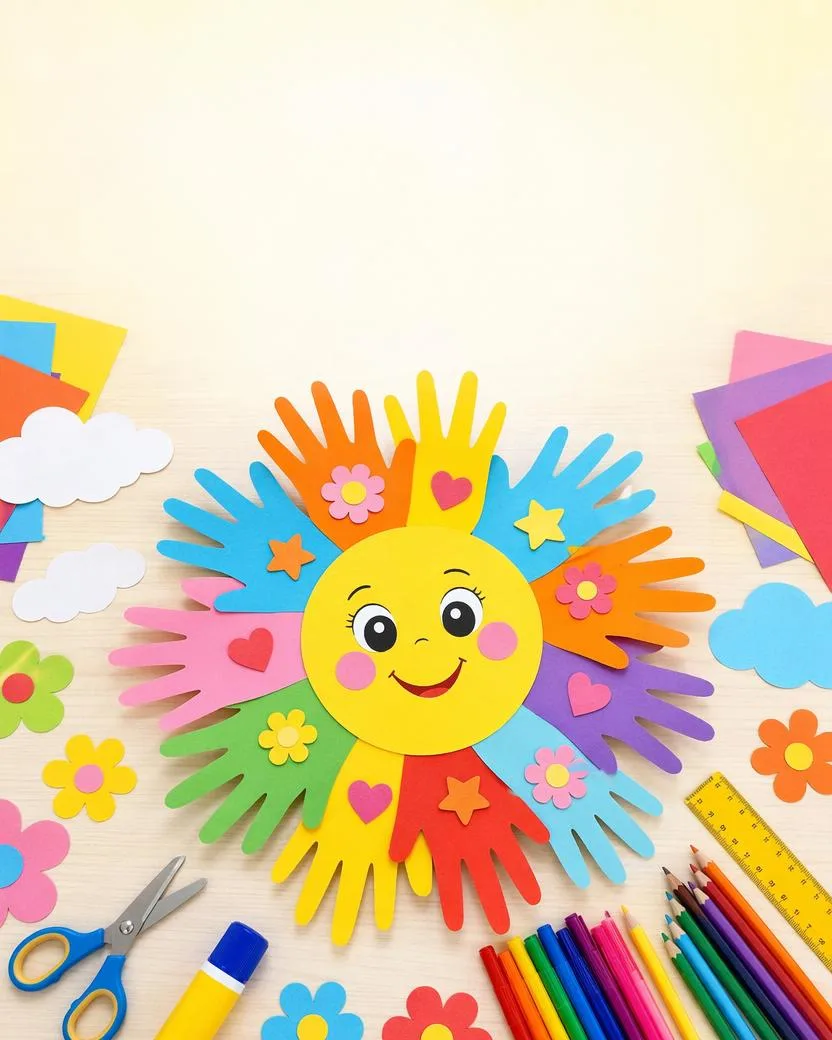 Поделка ко Дню защиты детей ☀️