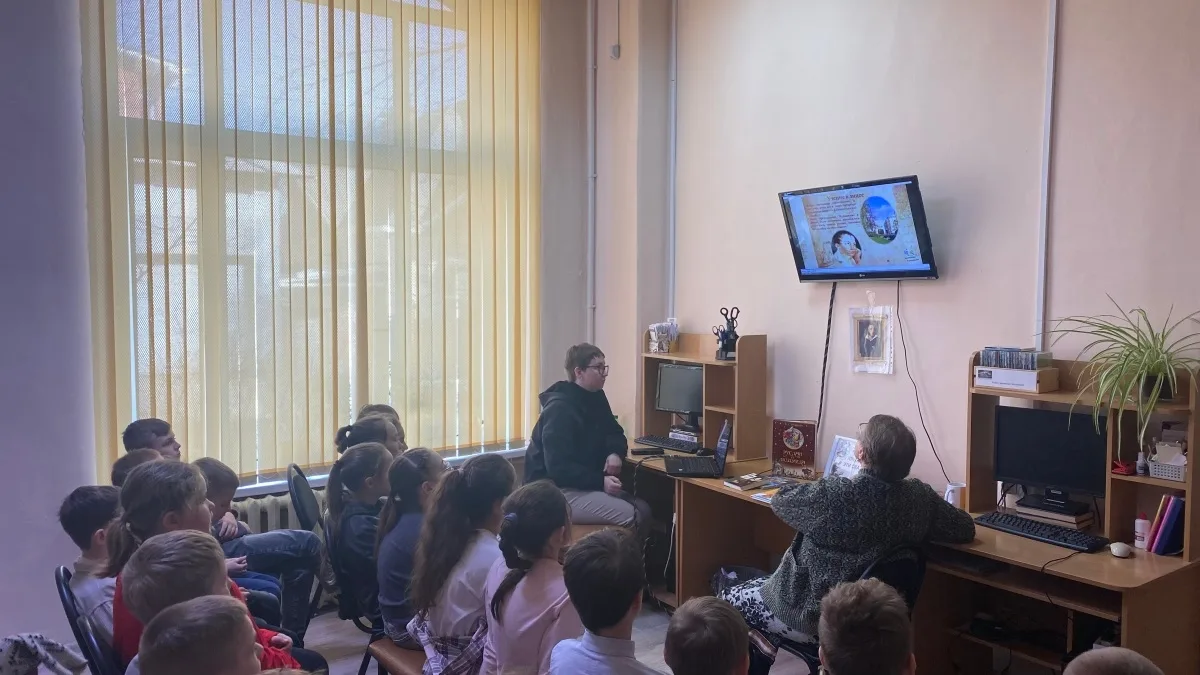 📌В детской библиотеке № 11 прошел тематический час, приуроченный ко дню памяти А.С. Пушкина, который