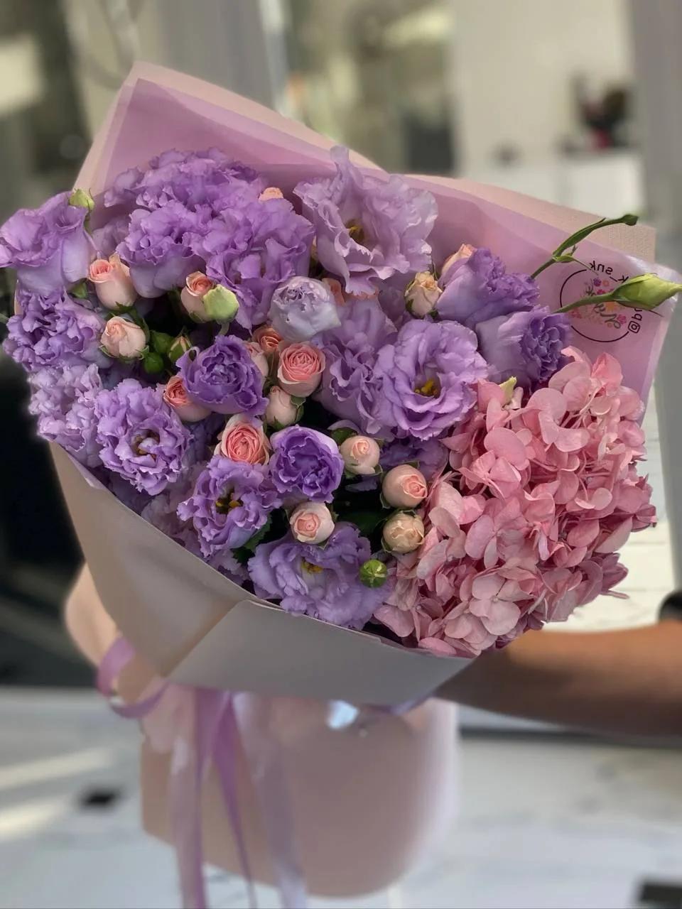 Букет в лиловых оттенках💜