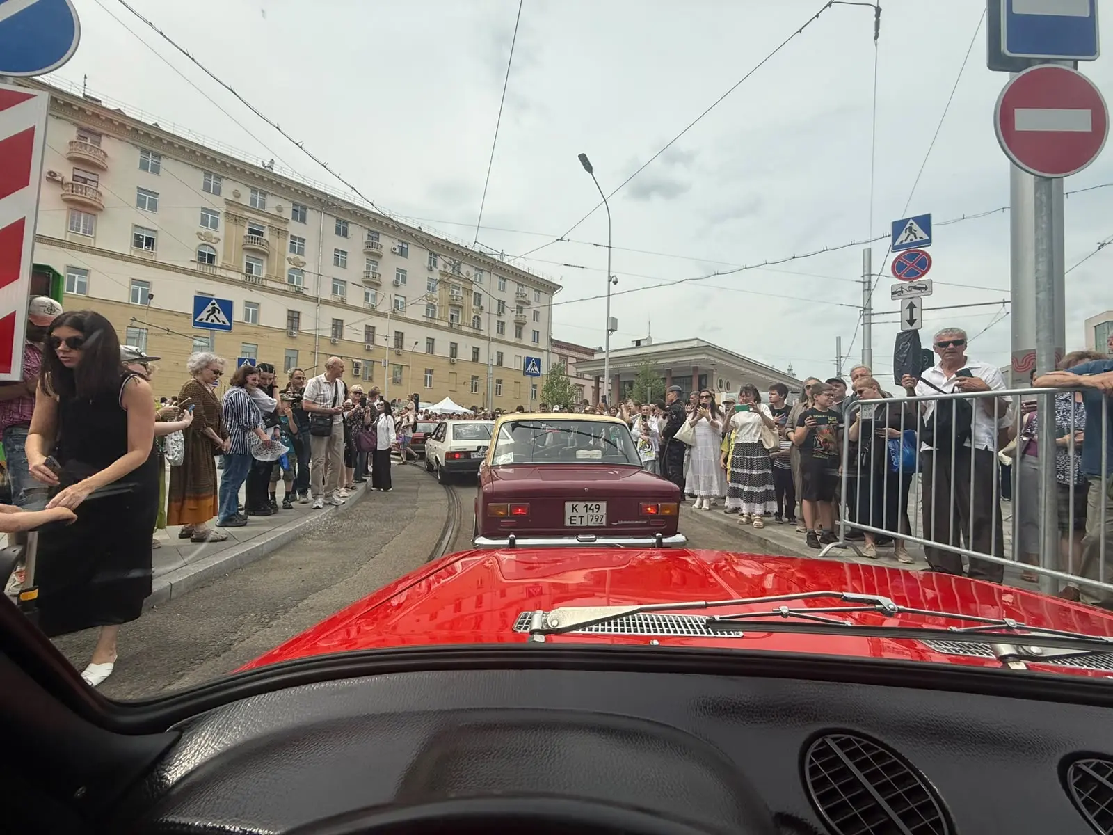 Вчера 11 июля в Москве состоялся парад ретро техники. Фото от Антона