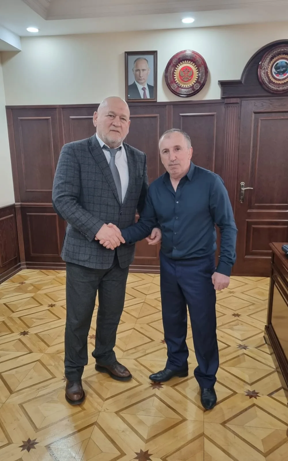 От всего коллектива МКУ ДО «ДЮСШ» п.Шамилькала хотим поздравить главу