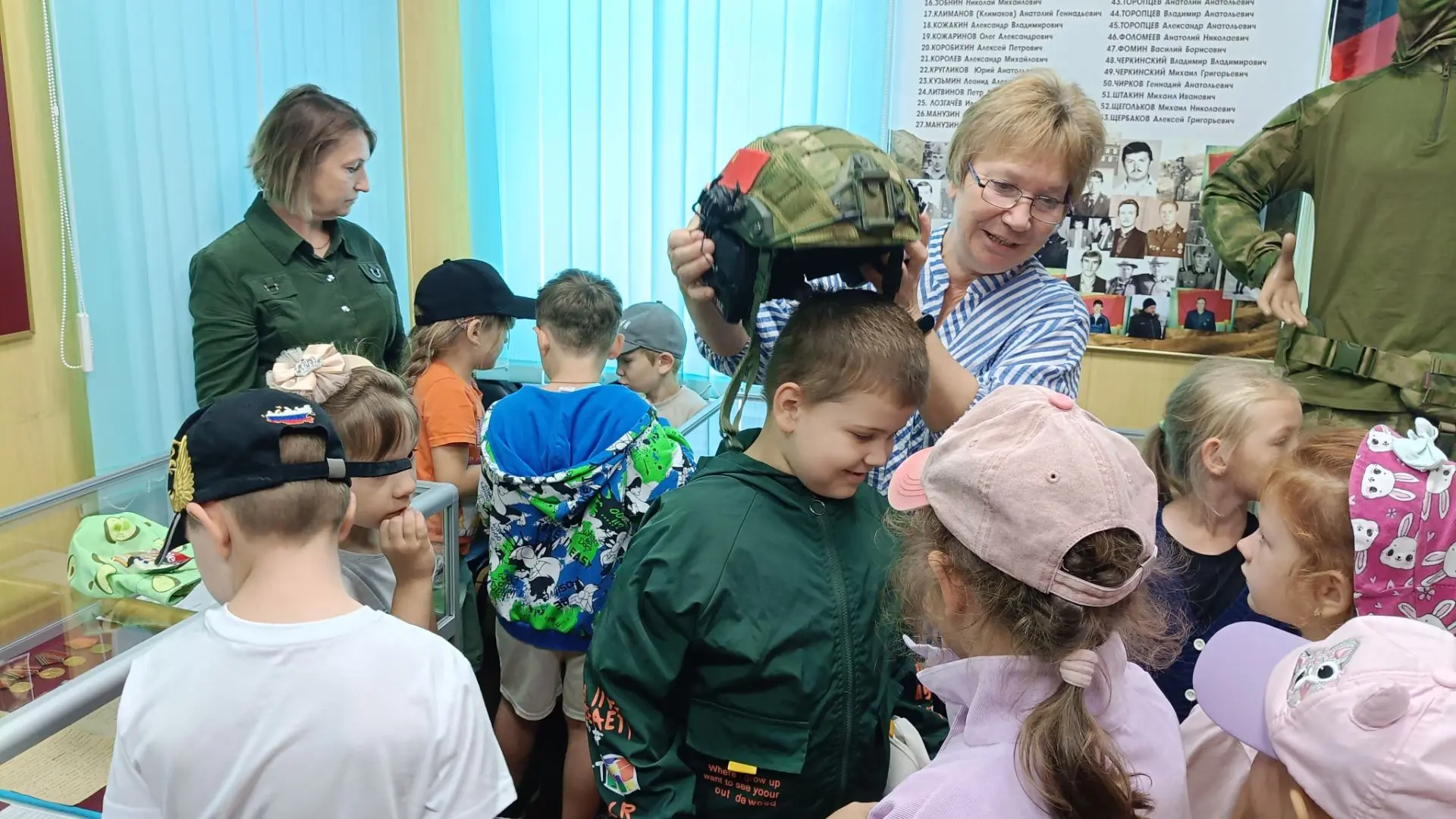Сегодня воспитанники детского сада вместе с воспитателями побывали в Пичаевском краевед...