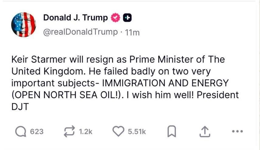 🇬🇧 🇺🇸 Дональд Трамп унизил британцев по полной программе подтвердил слухи об отстав...