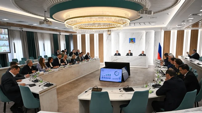Принял участие в совещании, которое провел зампред Правительства России Дмитрий Патрушев. Благодарен