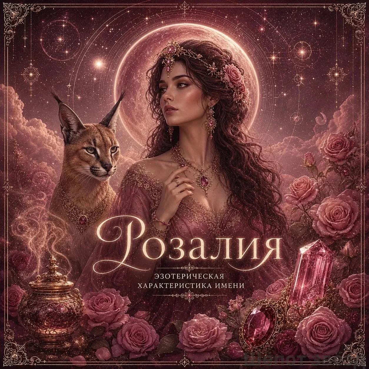 ✨ Эзотерическая характеристика имени Розалия

Розалия звучит красиво, но за этой красотой нет просто
