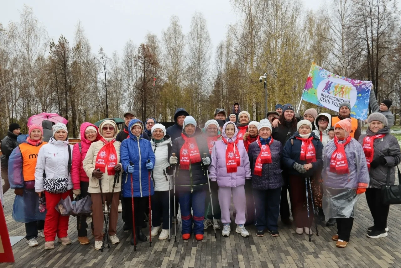 👣 Сегодня Лесной присоединился ко Всероссийской акции «10 000 шагов к жизни»