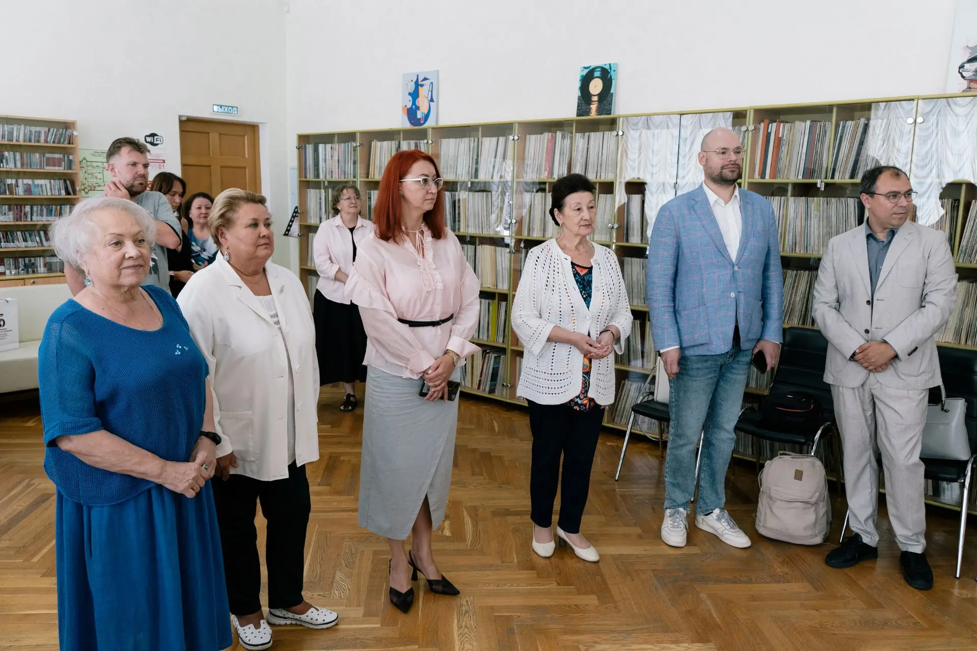 В библиотеке имени В.Г. Белинского прошло значимое культурное событие — передача нотног...
