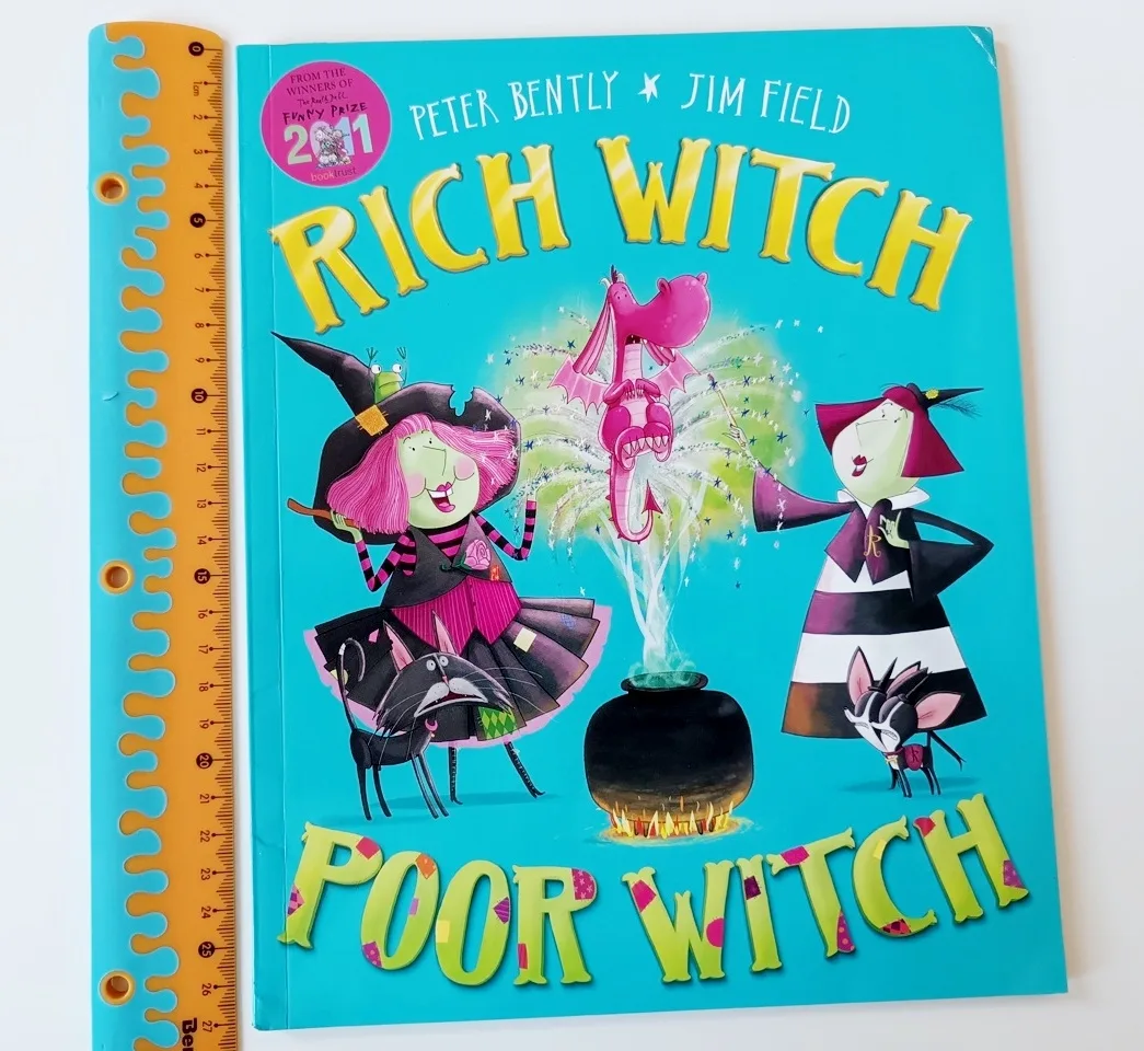 "Rich witch. Poor witch" (by P.Bently) 📚