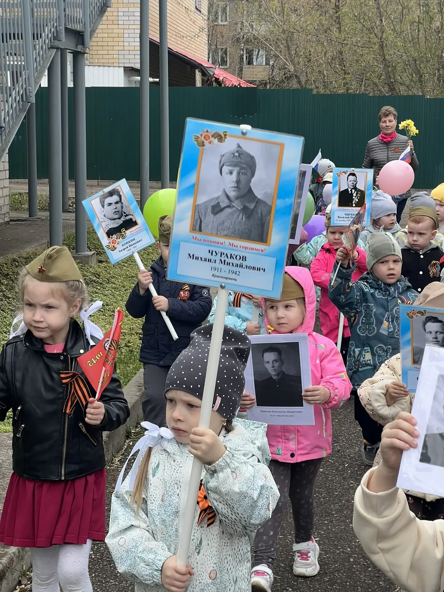 По уже доброй традиции наш детский сад присоединился к всероссийской акции «Бессмертный...