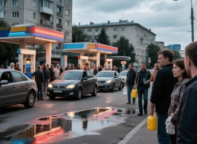Судя по тому, что пишут в наших чатах про наличие бензина в Арзамасе - ситуация с топли...
