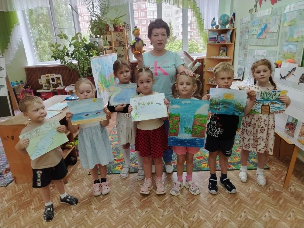 🏞️Изучаем водоемы с уточкой Русей.