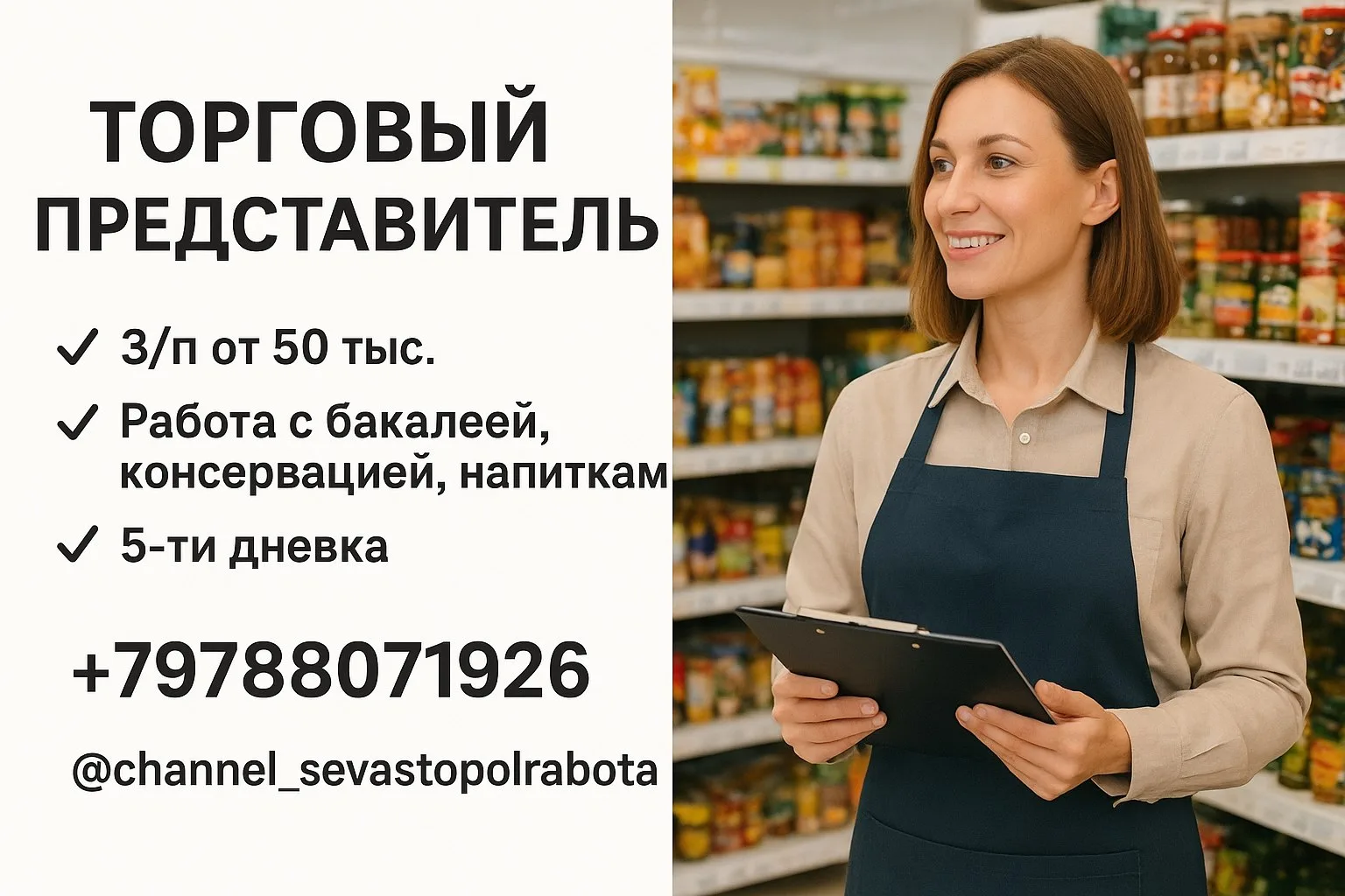 🔊 ТОРГОВЫЙ ПРЕДСТАВИТЕЛЬ