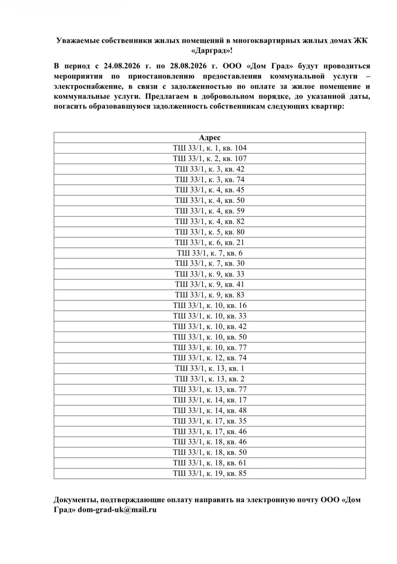 Медиа публикации