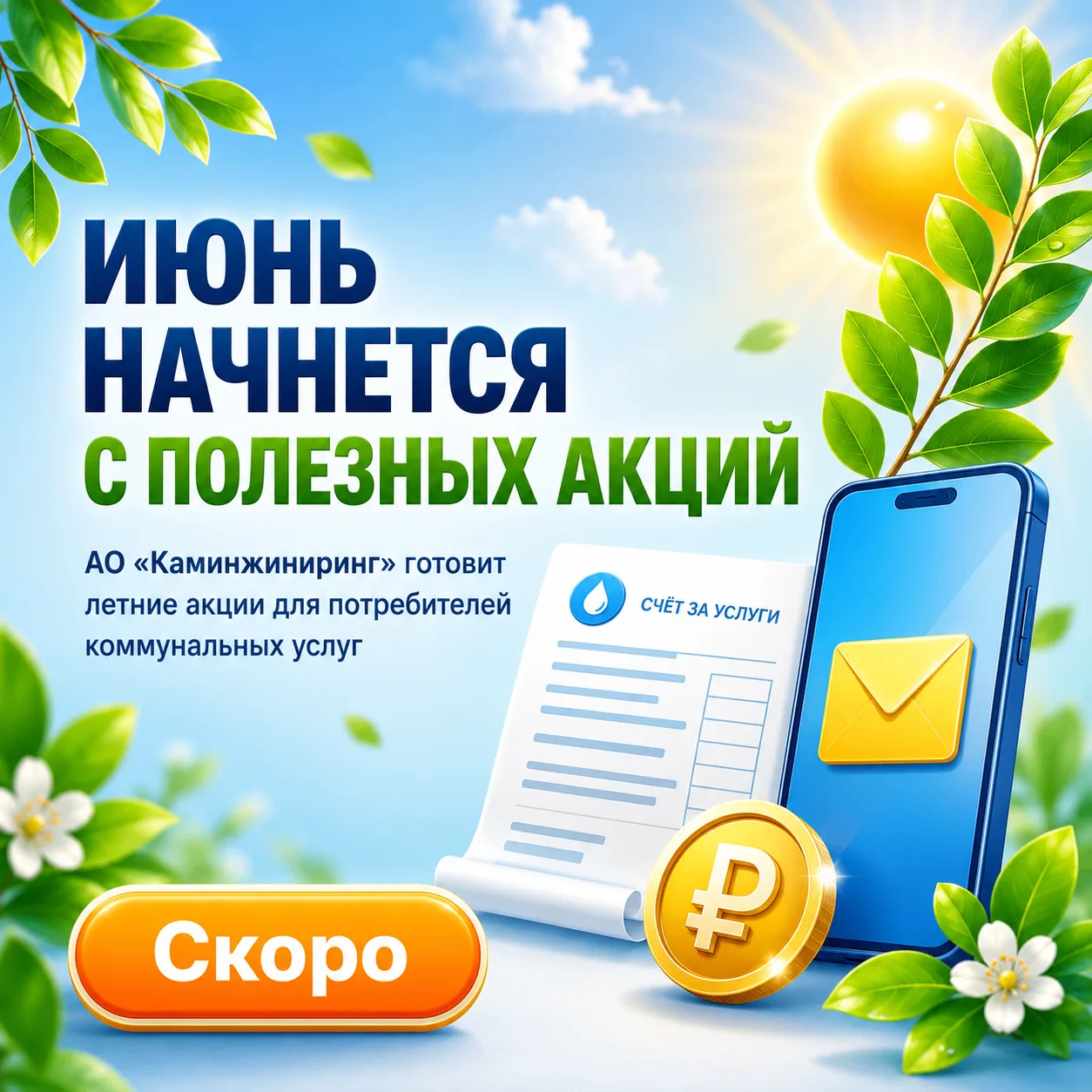 Лето без долгов и лишней бумаги 🌿