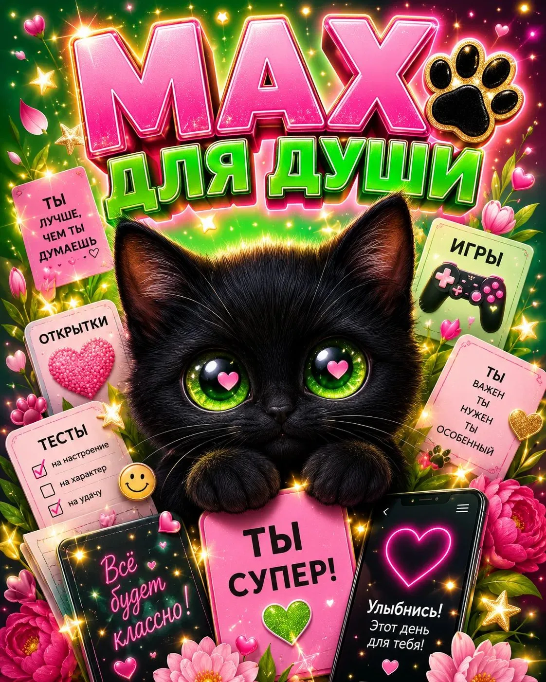 🌸 Иногда всё, что нужно для хорошего дня, — это улыбка.