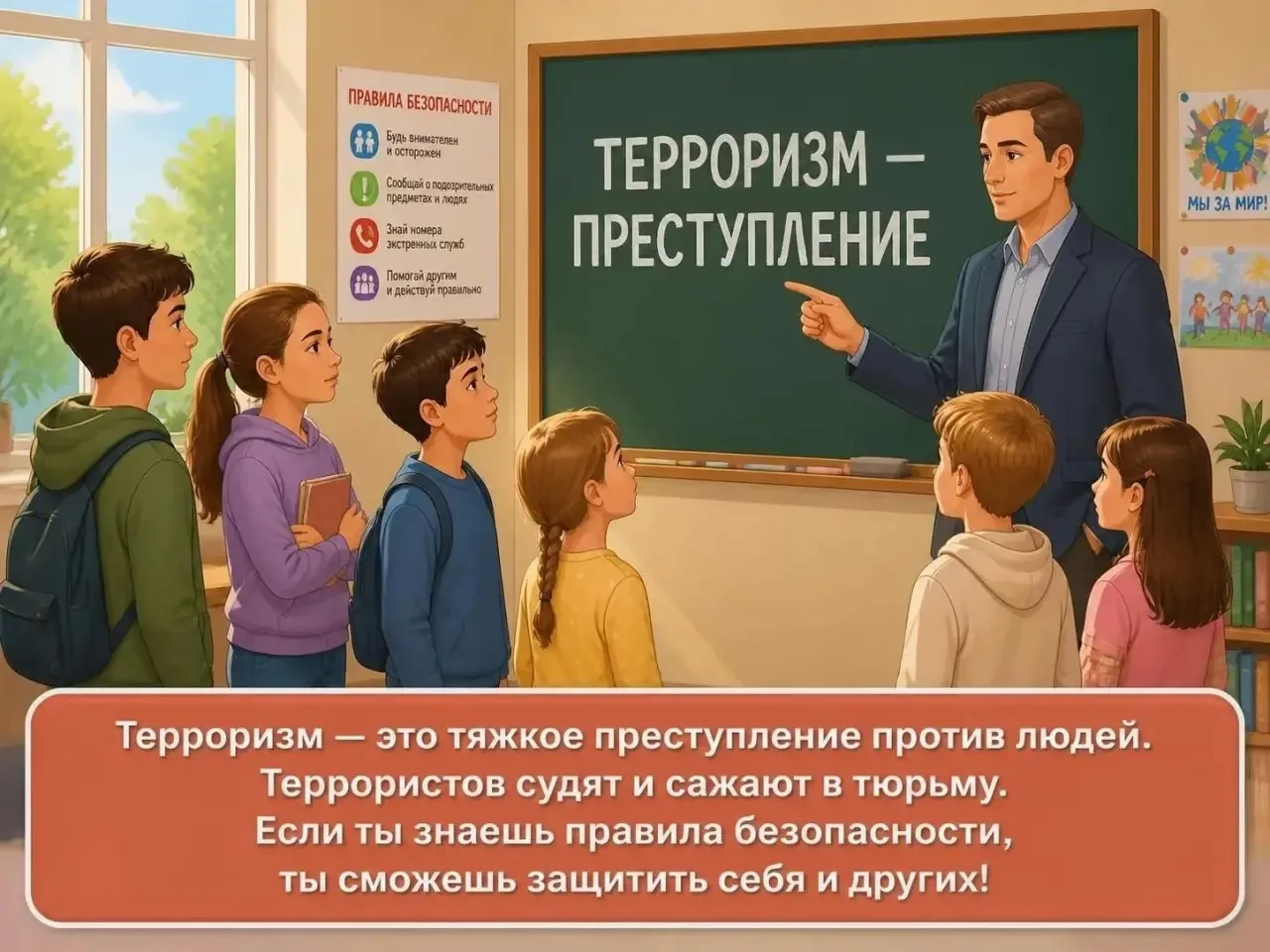 ДЕТИ ПРОТИВ ТЕРРОРИЗМА. ЗНАЮ. ПОНИМАЮ. ДЕЙСТВУЮ.