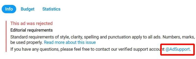 В Telegram Ads появился саппорт!!