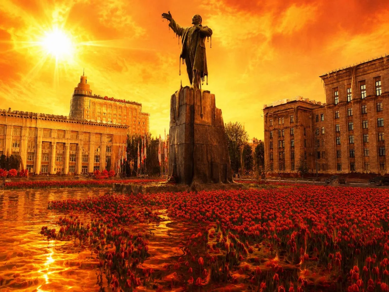 🥵 Воронеж начал плавиться от аномальной жары