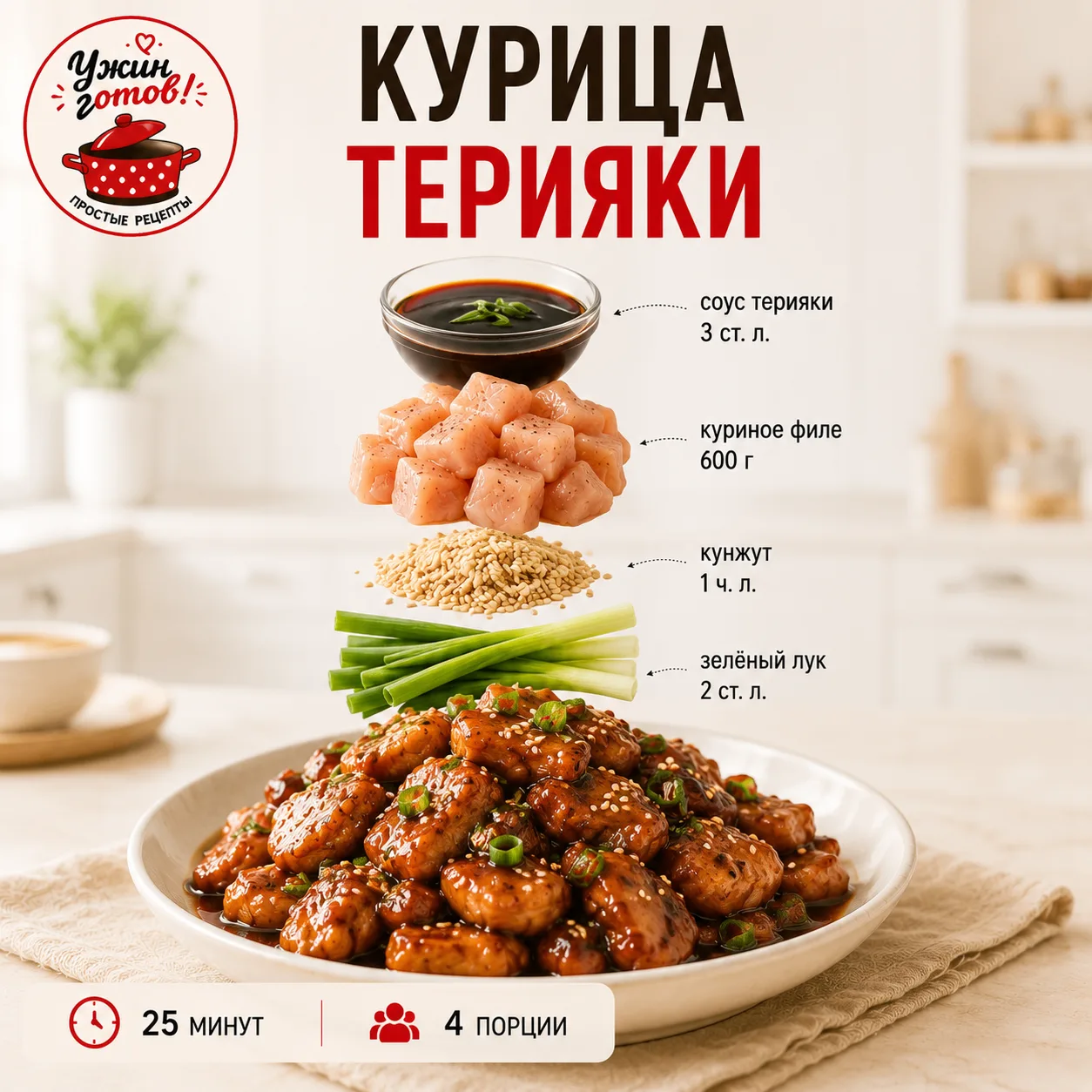 Простые рецепты на каждый день.
