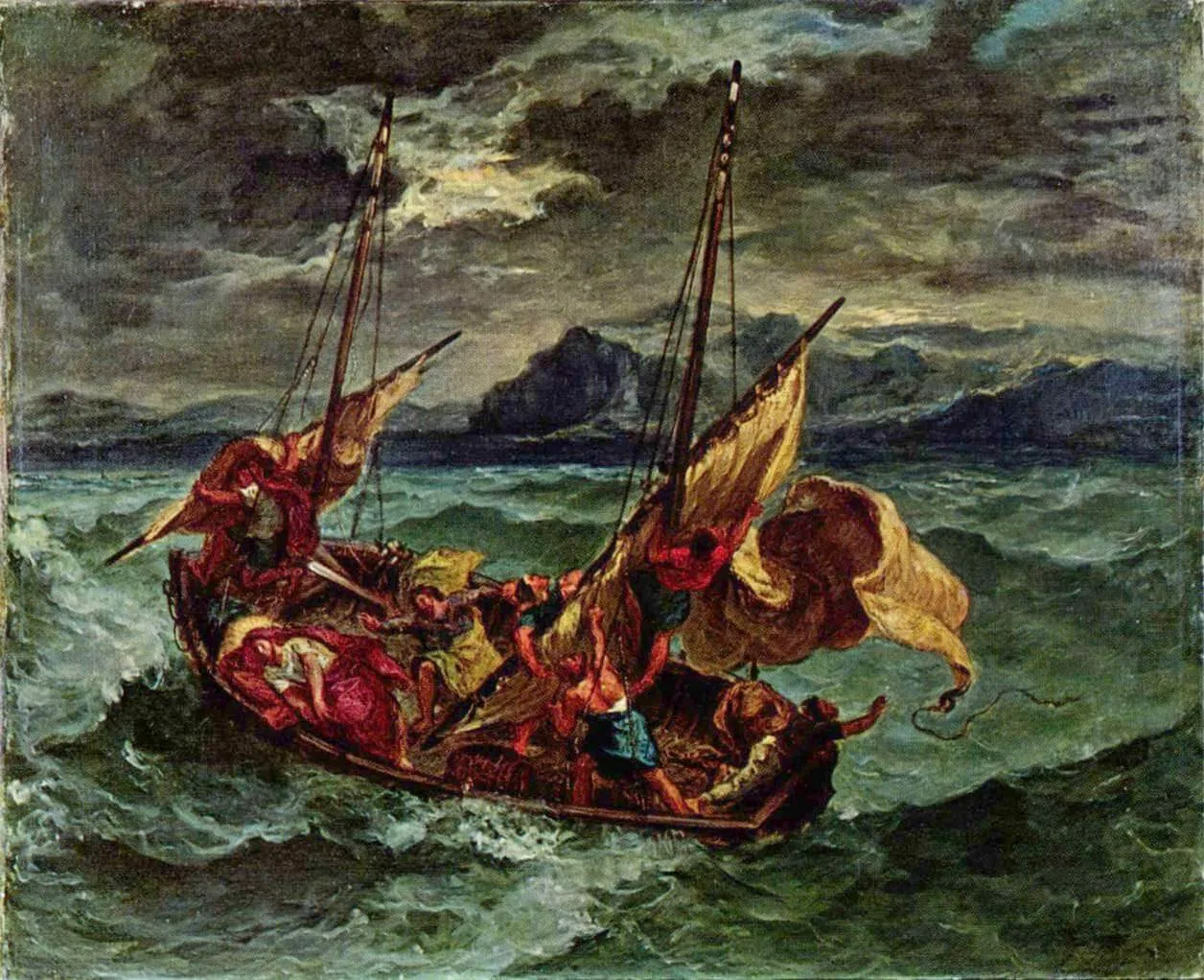 ✝️ «Христос на Галилейском море» (Укрощение бури)