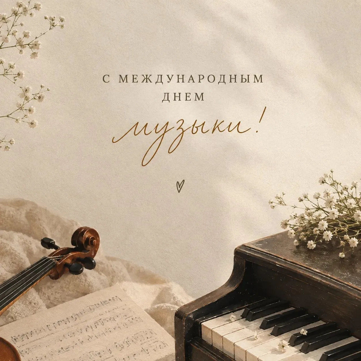 С Международным днём музыки! 🎶